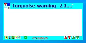 Turquoise-warning- 2.2.6.1u Read designernotes!